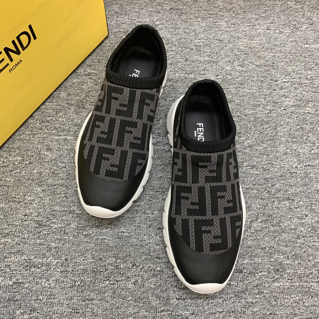 Fendi Style Leather Men's Shoes Lookbook Reference image 2
