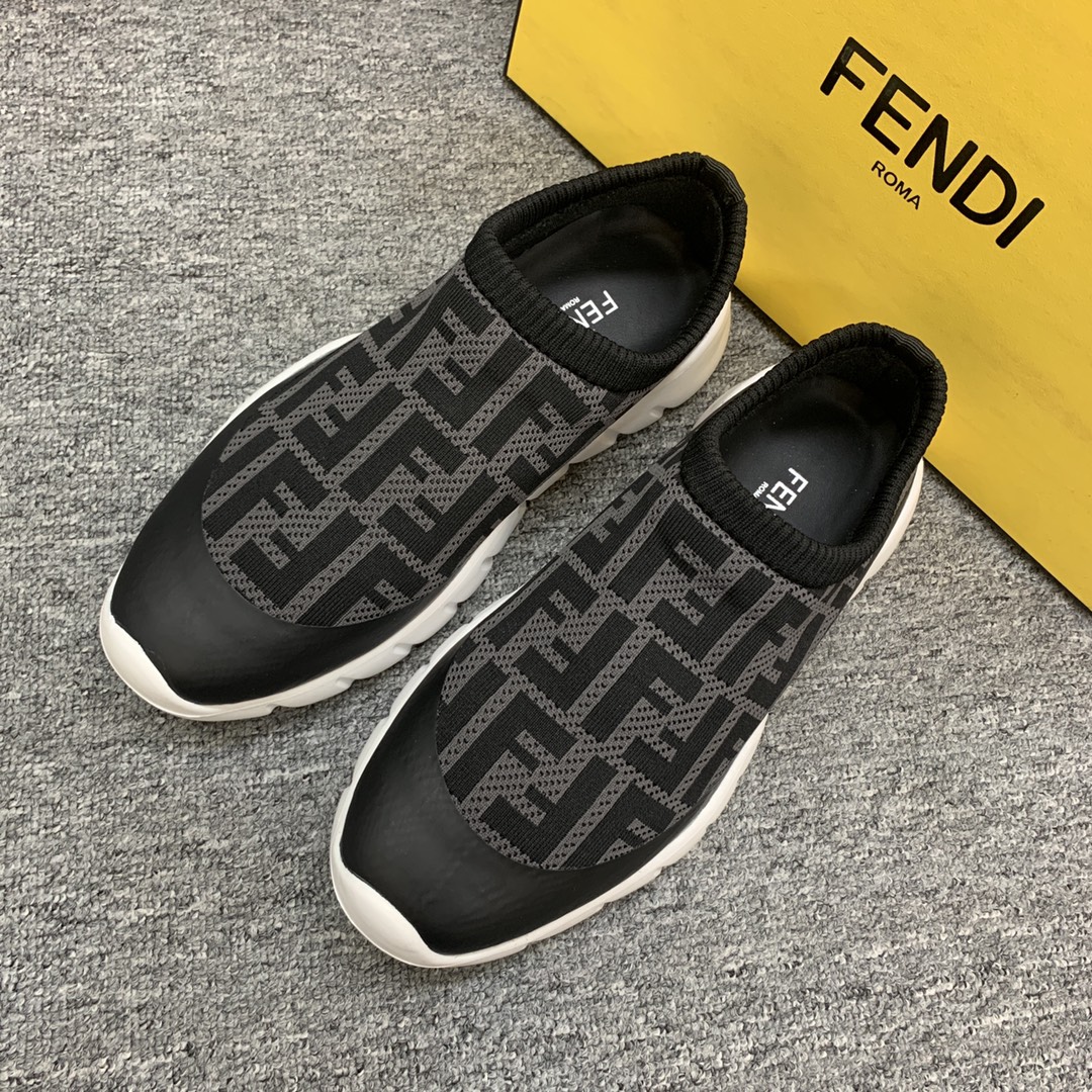 Fendi Style Leather Men's Shoes style reference detail image 3 from source 781792