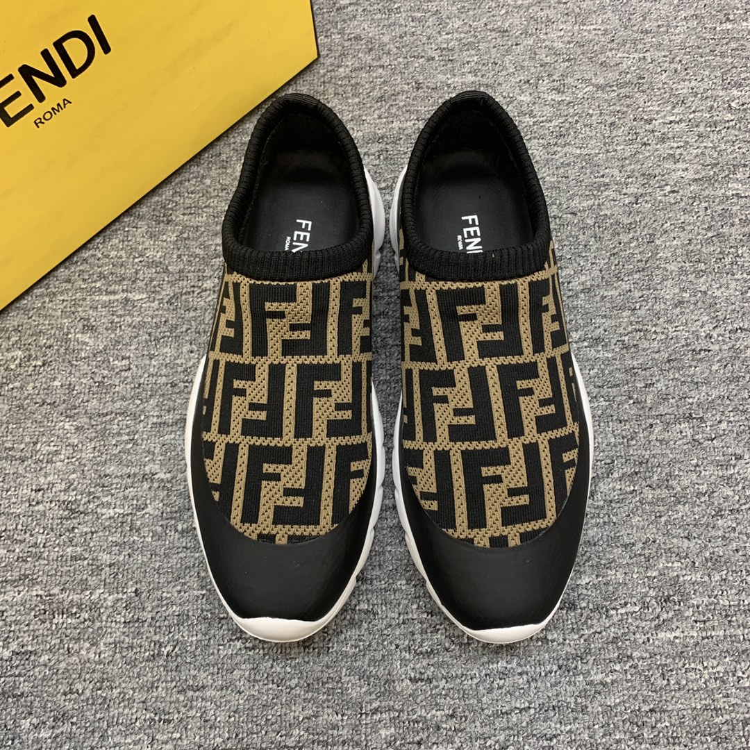 Fendi Style Leather Men's Shoes Lookbook Reference image 1