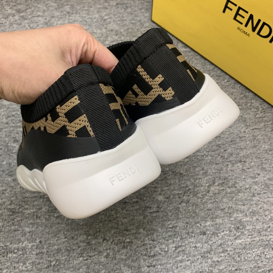Fendi Style Leather Men's Shoes style reference detail image 9 from source 781784