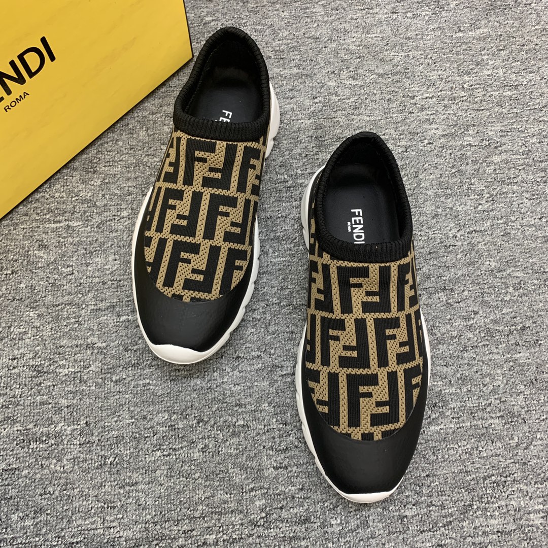 Fendi Style Leather Men's Shoes Lookbook Reference image 2