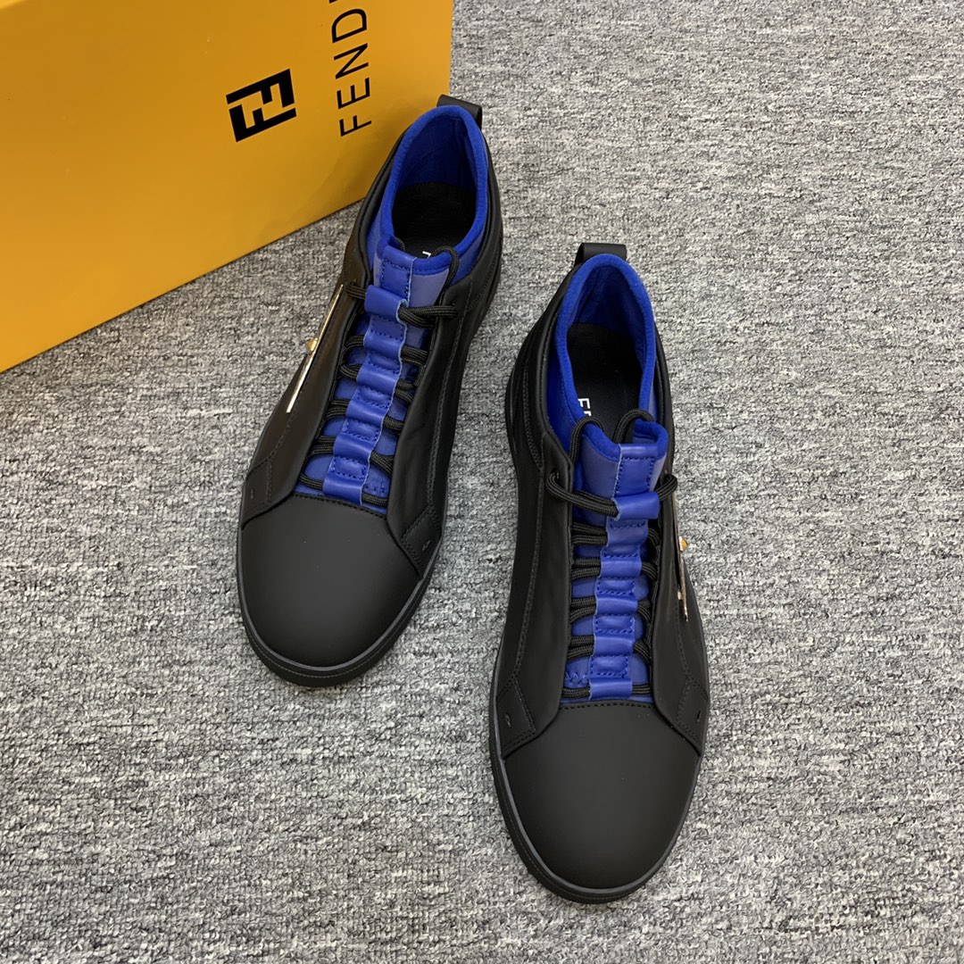 Fendi Style Leather Men's Shoes Lookbook Reference image 2