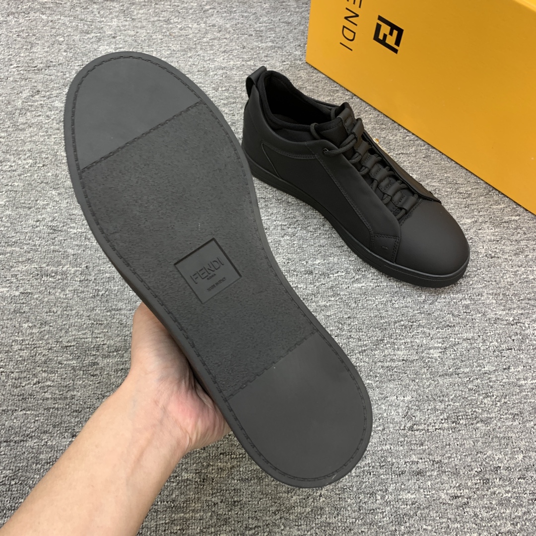 Fendi Style Leather Men's Shoes style reference detail image 7 from source 781806