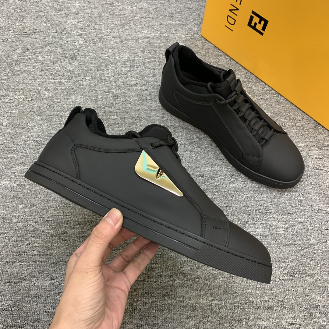 Fendi Style Leather Men's Shoes style reference detail image 5 from source 781806