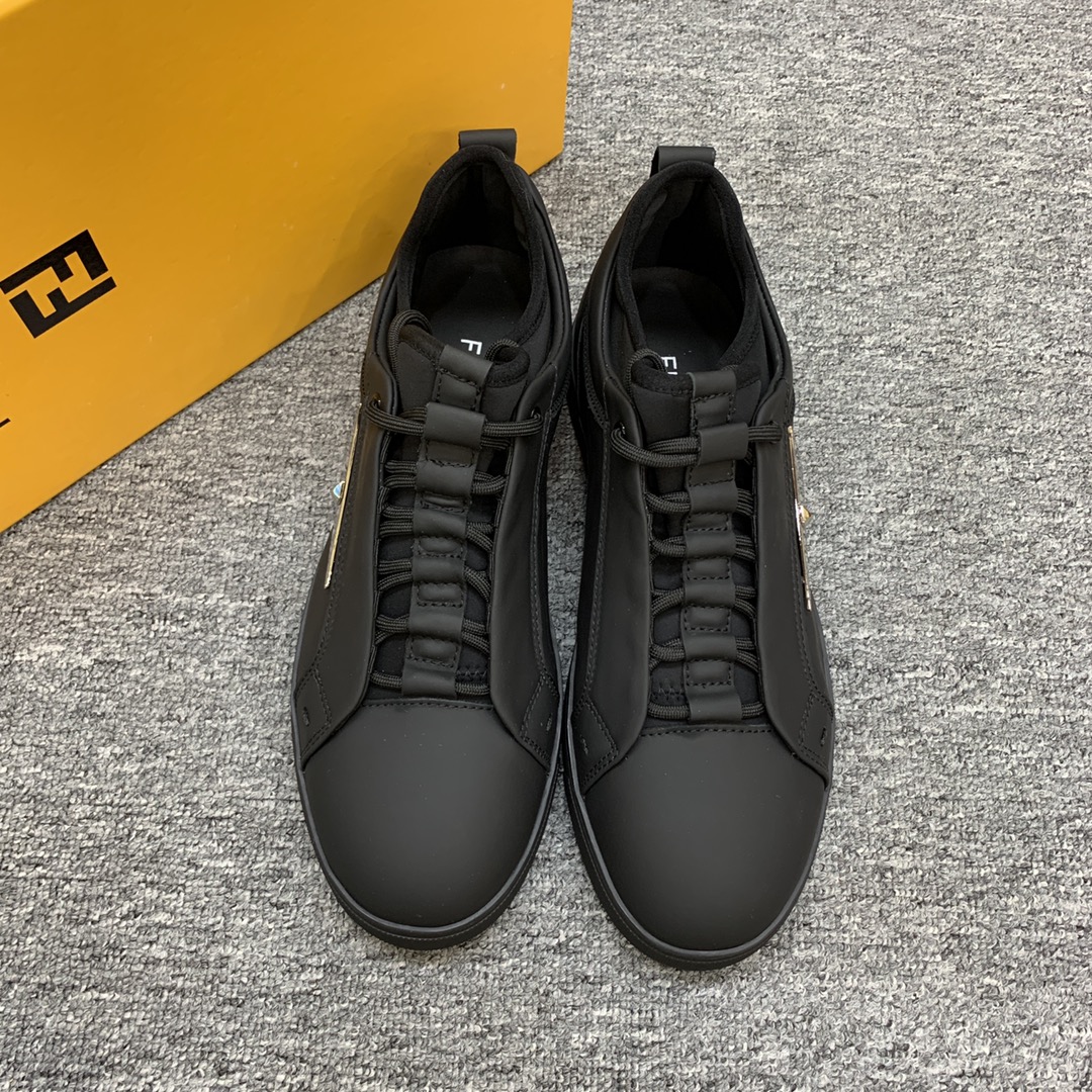 Fendi Style Leather Men's Shoes Lookbook Reference image 1