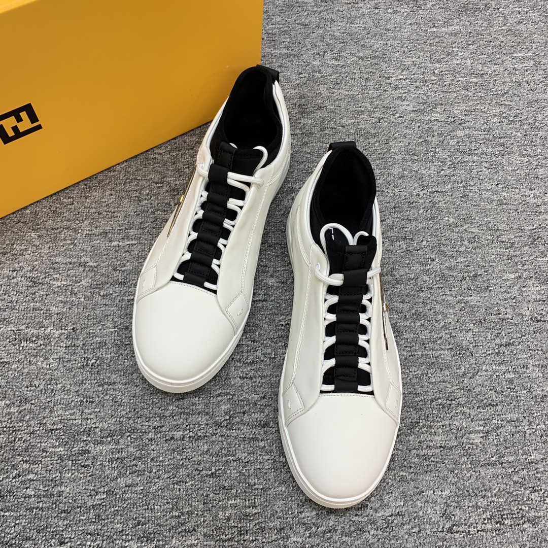 Fendi Style Leather Men's Shoes Lookbook Reference image 2