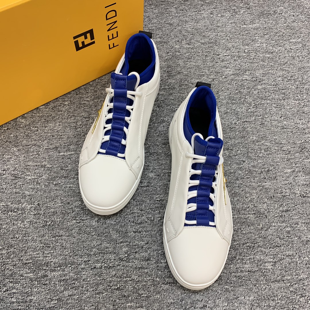 Fendi Style Leather Men's Shoes Lookbook Reference image 2