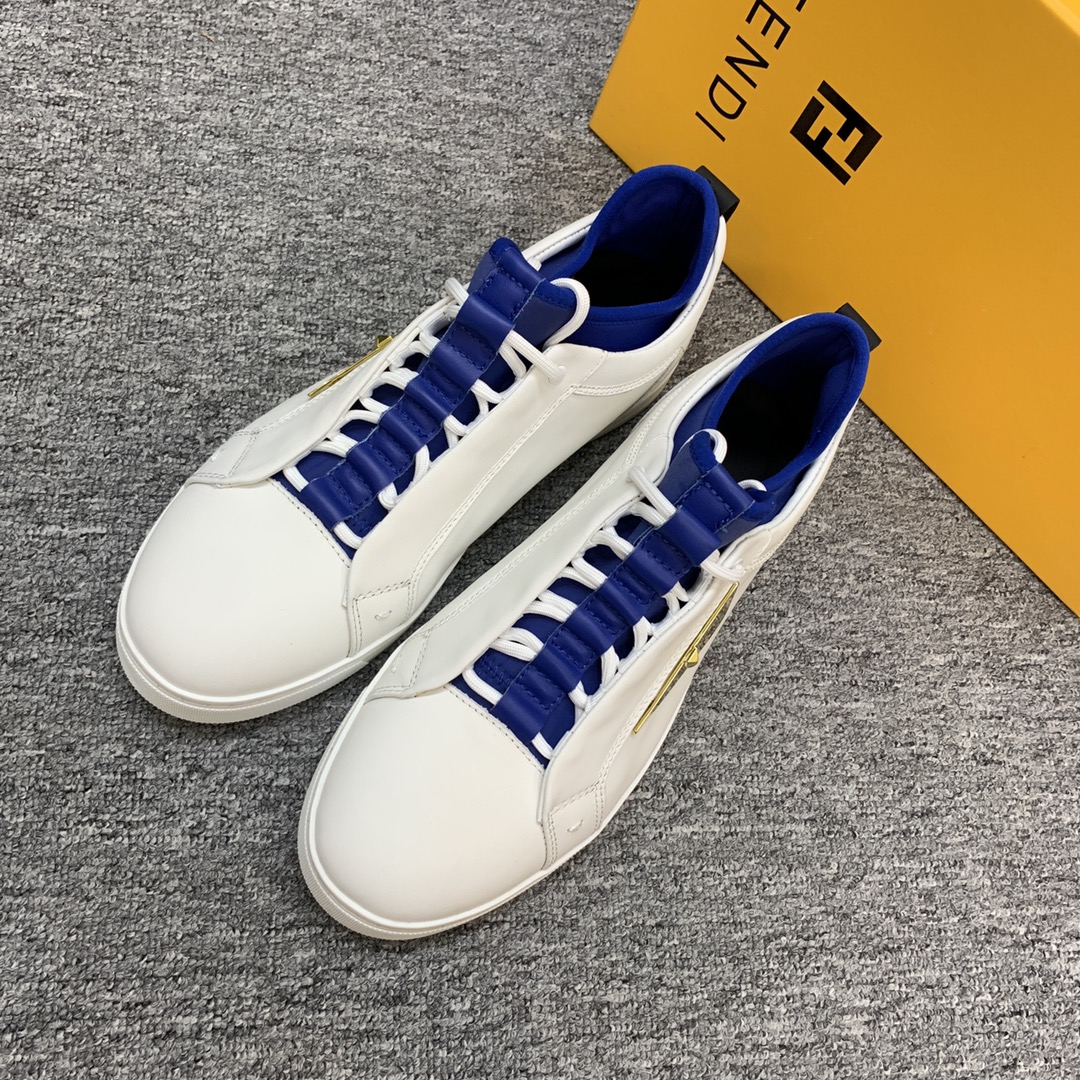 Fendi Style Leather Men's Shoes style reference detail image 3 from source 781795