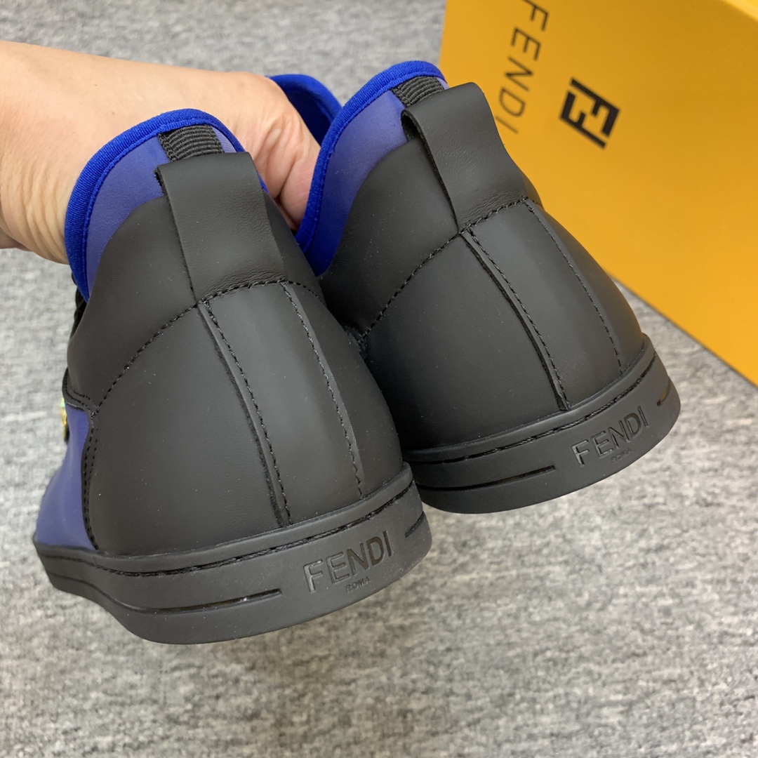 Fendi Style Leather Men's Shoes style reference detail image 9 from source 781812