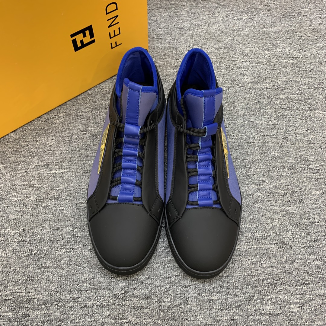 Fendi Style Leather Men's Shoes Lookbook Reference image 1