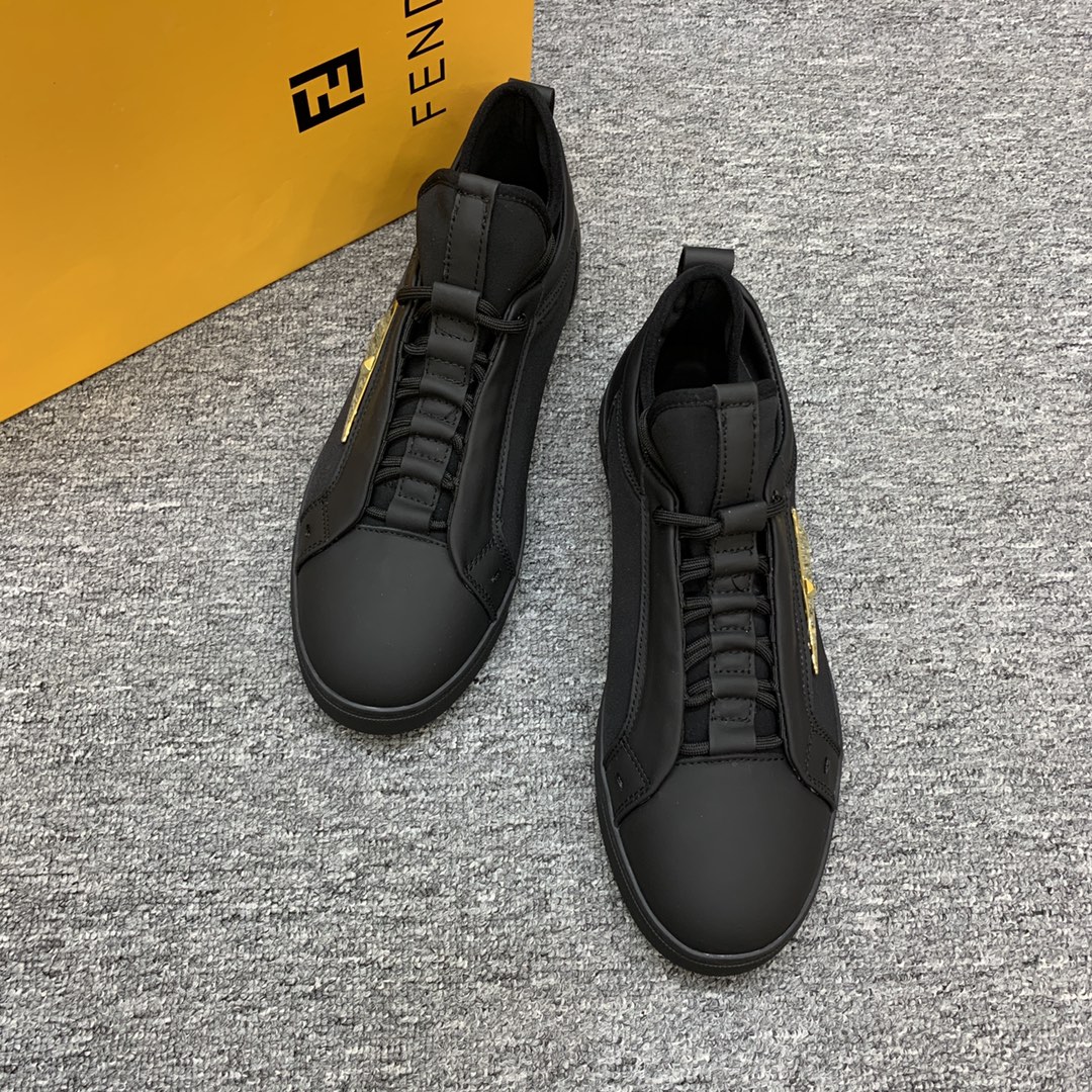 Fendi Style Leather Men's Shoes Lookbook Reference image 2