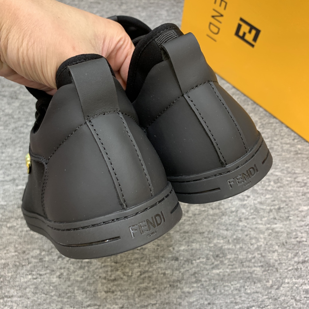 Fendi Style Leather Men's Shoes style reference detail image 9 from source 781796