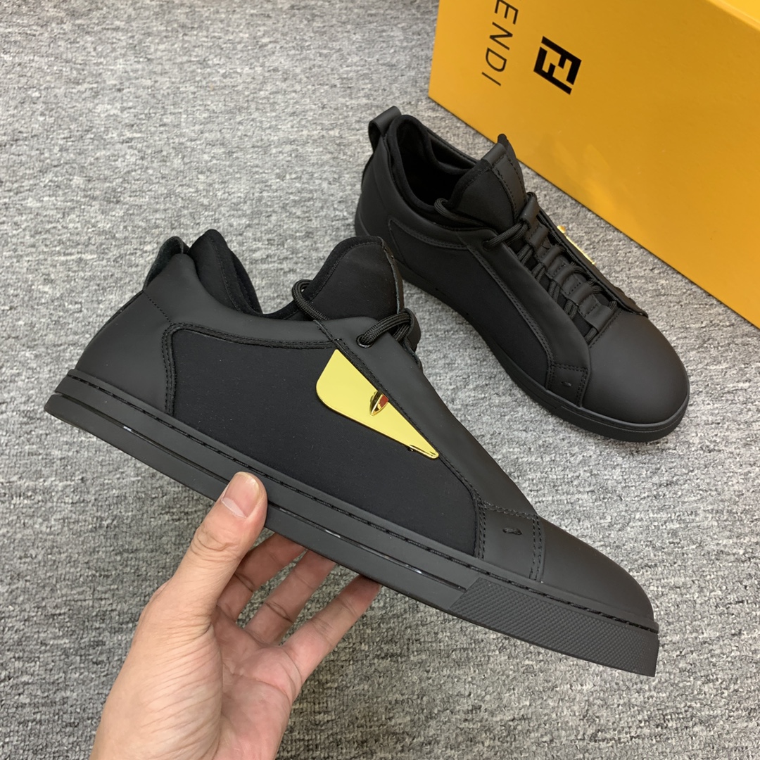 Fendi Style Leather Men's Shoes style reference detail image 5 from source 781796