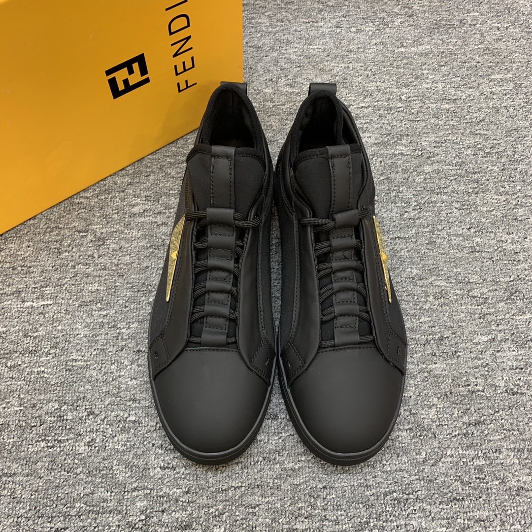 Fendi Style Leather Men's Shoes Lookbook Reference image 1
