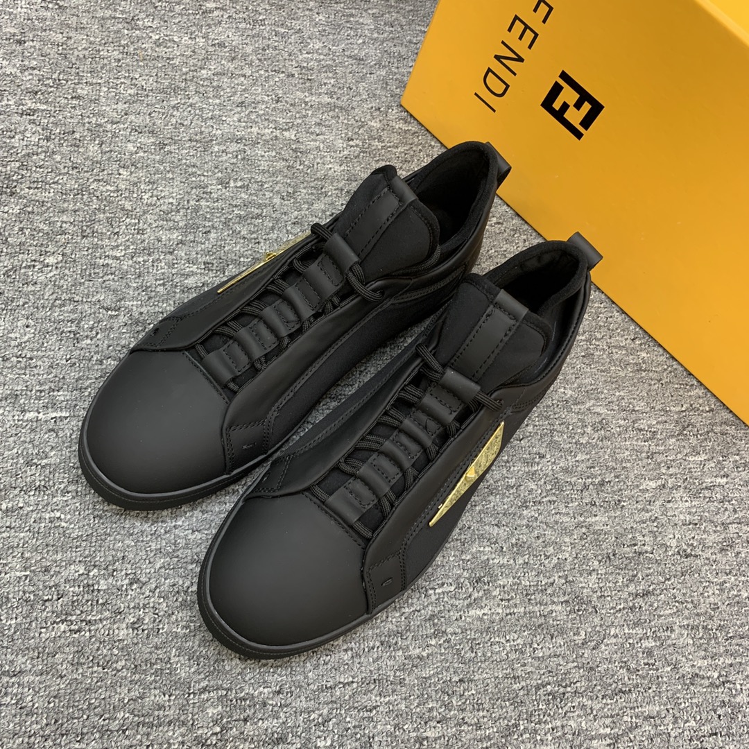 Fendi Style Leather Men's Shoes style reference detail image 3 from source 781796