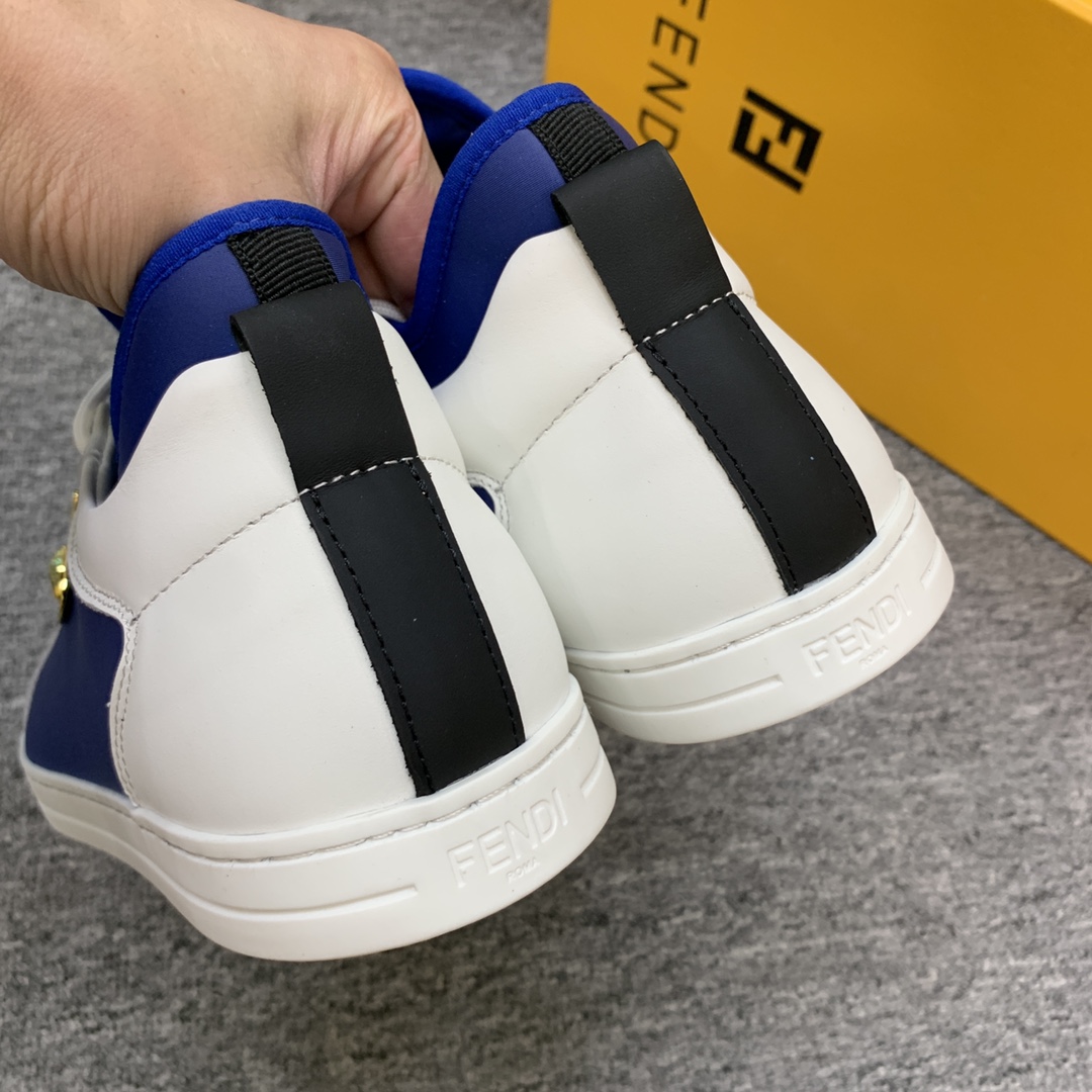 Fendi Style Leather Men's Shoes style reference detail image 9 from source 781790