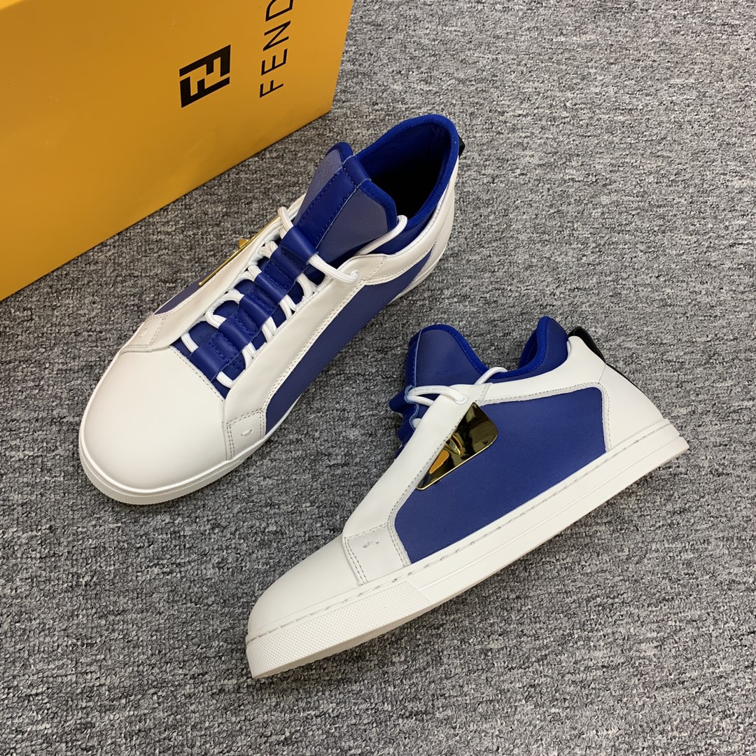 Fendi Style Leather Men's Shoes style reference detail image 6 from source 781790