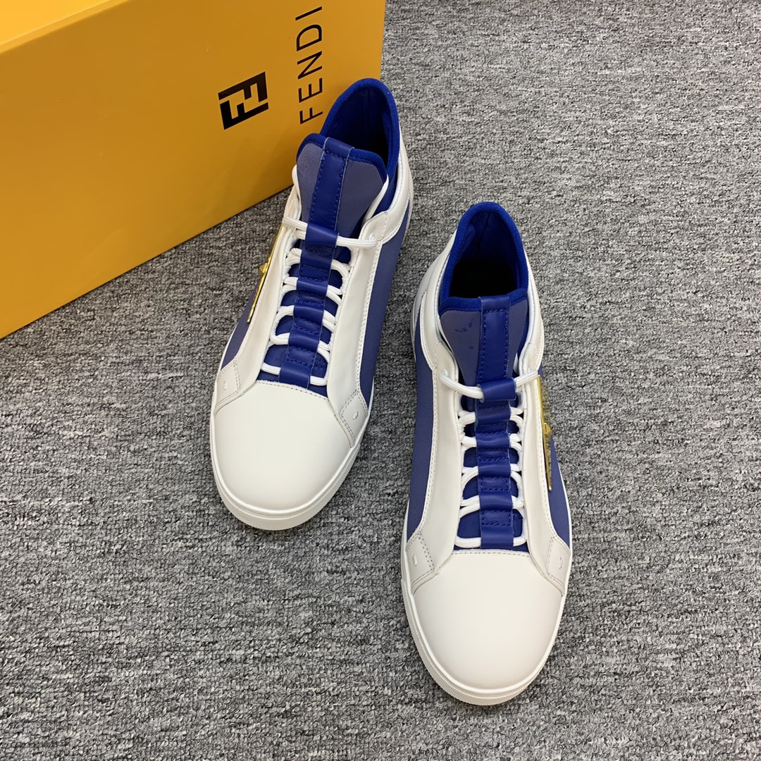 Fendi Style Leather Men's Shoes Lookbook Reference image 2