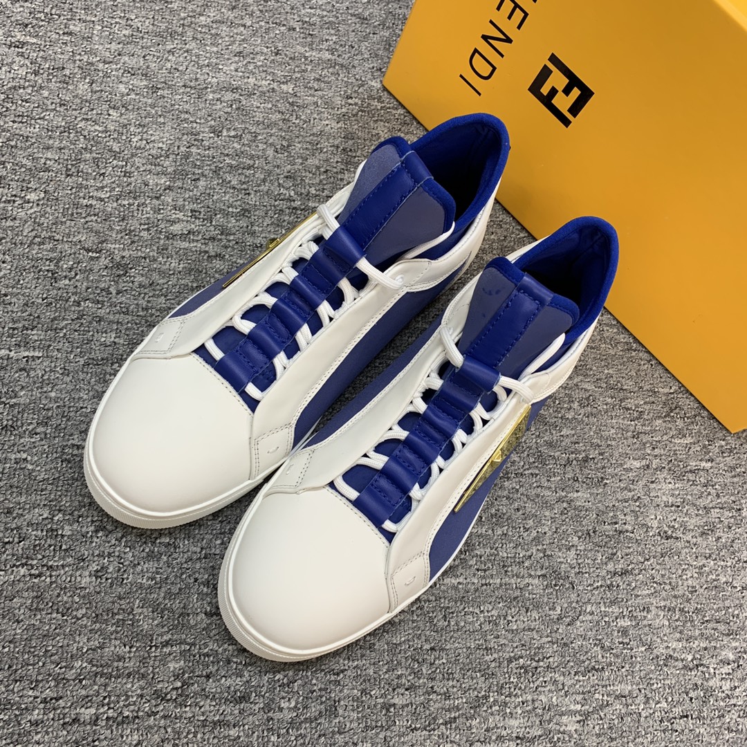 Fendi Style Leather Men's Shoes style reference detail image 3 from source 781790