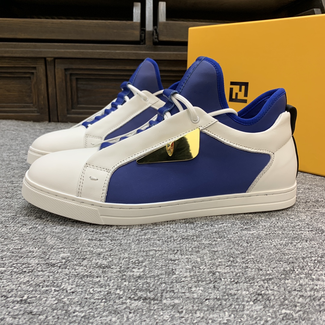 Fendi Style Leather Men's Shoes style reference detail image 4 from source 781790
