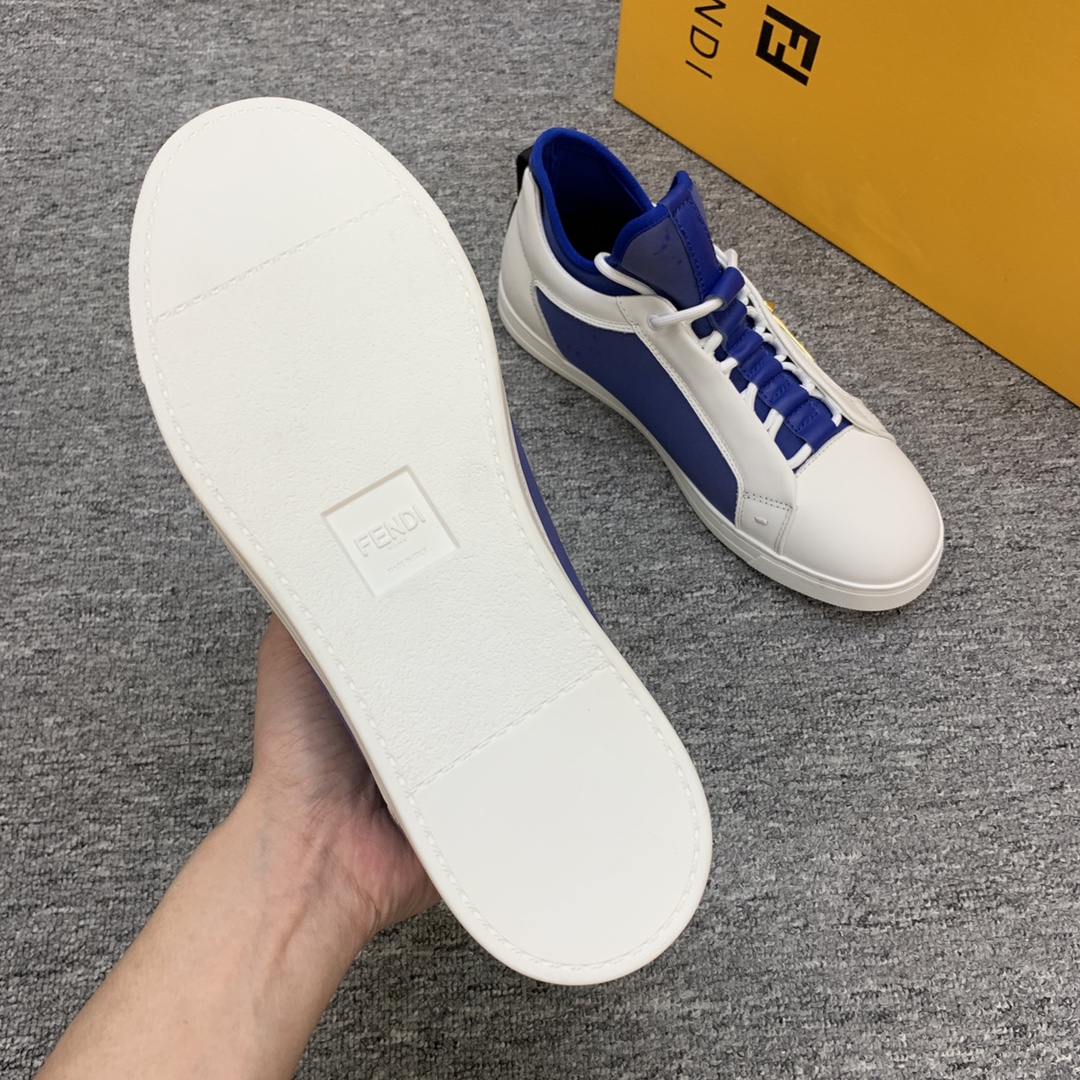 Fendi Style Leather Men's Shoes style reference detail image 7 from source 781790