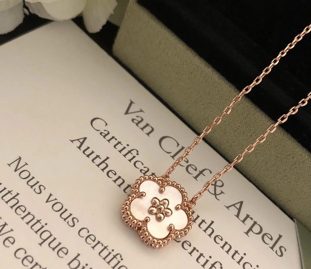 Van Cleef & Arpels AAAAA
 Joyas Collar Sitio web de alta calidad
 925 plata