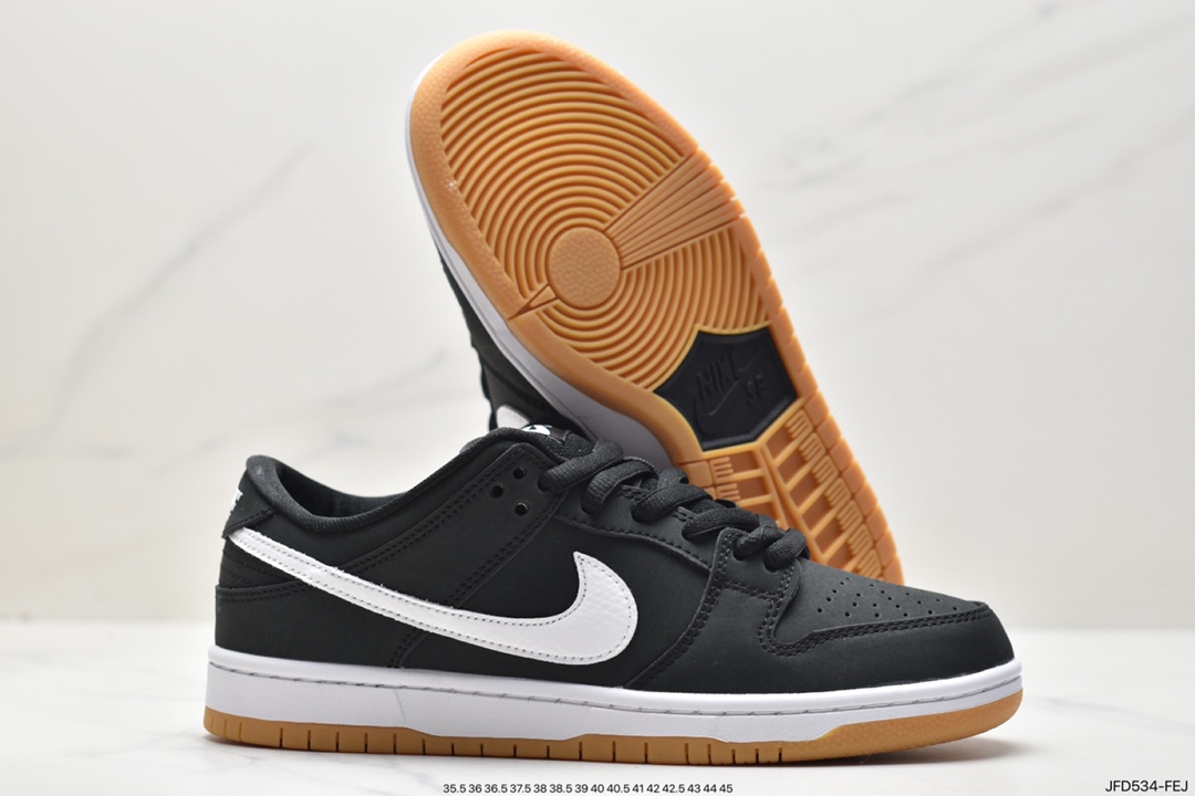 Nike SB Dunk Low Pro ”Orange Label White” dunk series low-top classic sneakers BQ6817-008