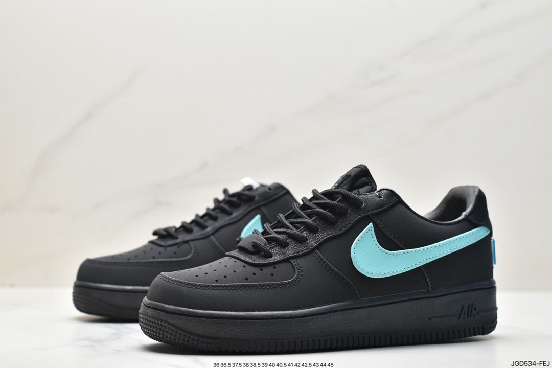 Co-branded luxury brand-Tiffany & Co. x Nike Air Force 1 Low SP ”1837” Air Force One DZ1382-001