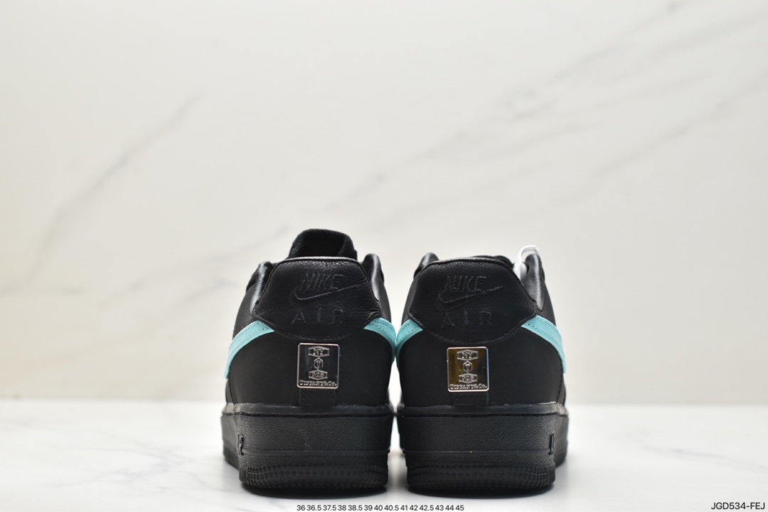 Co-branded luxury brand-Tiffany & Co. x Nike Air Force 1 Low SP ”1837” Air Force One DZ1382-001