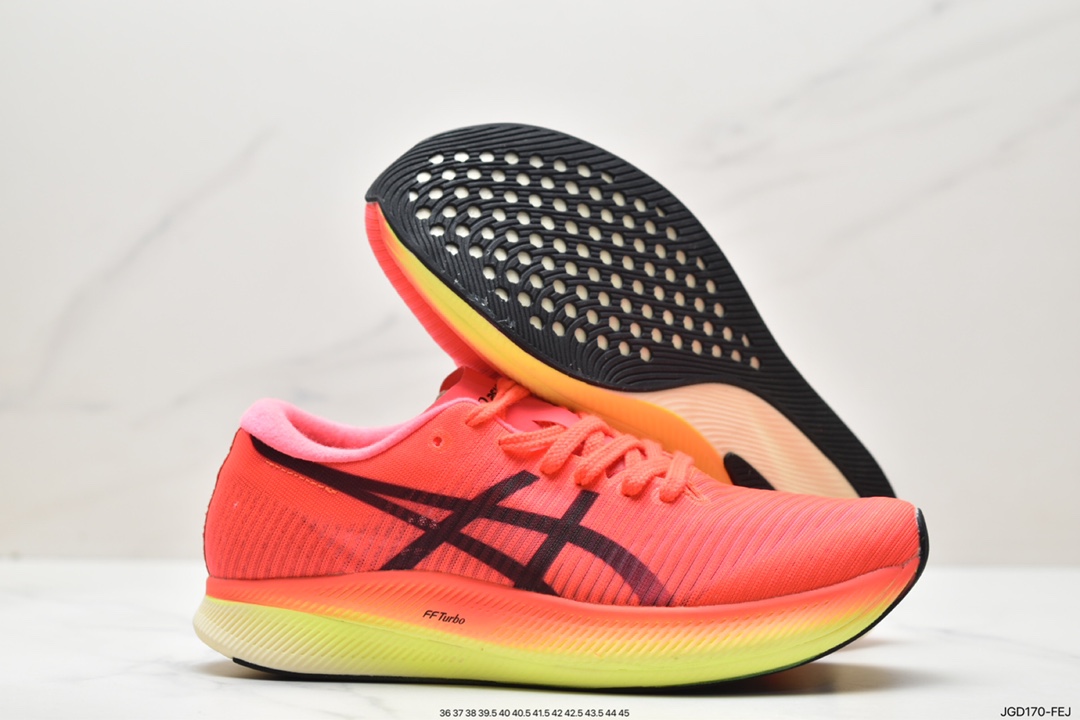 ASICS/ Metaspeed Edge Sky Sunrise Series Summer Lightweight Breathable Professional Running Shoes