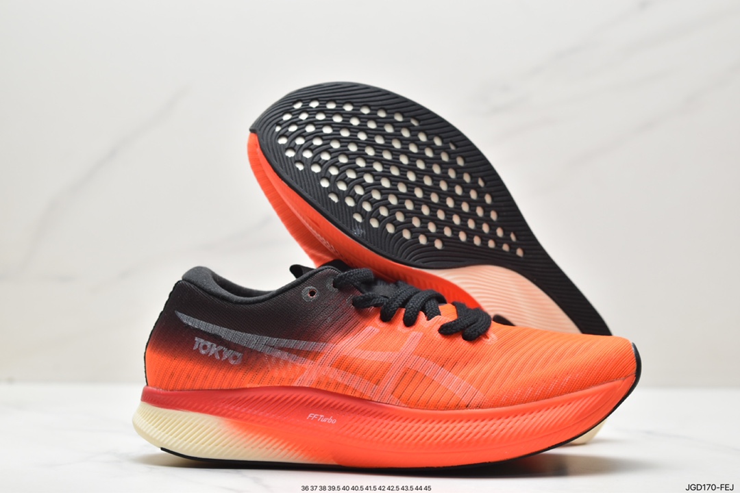 ASICS/ Metaspeed Edge Sky Sunrise Series Summer Lightweight Breathable Professional Running Shoes