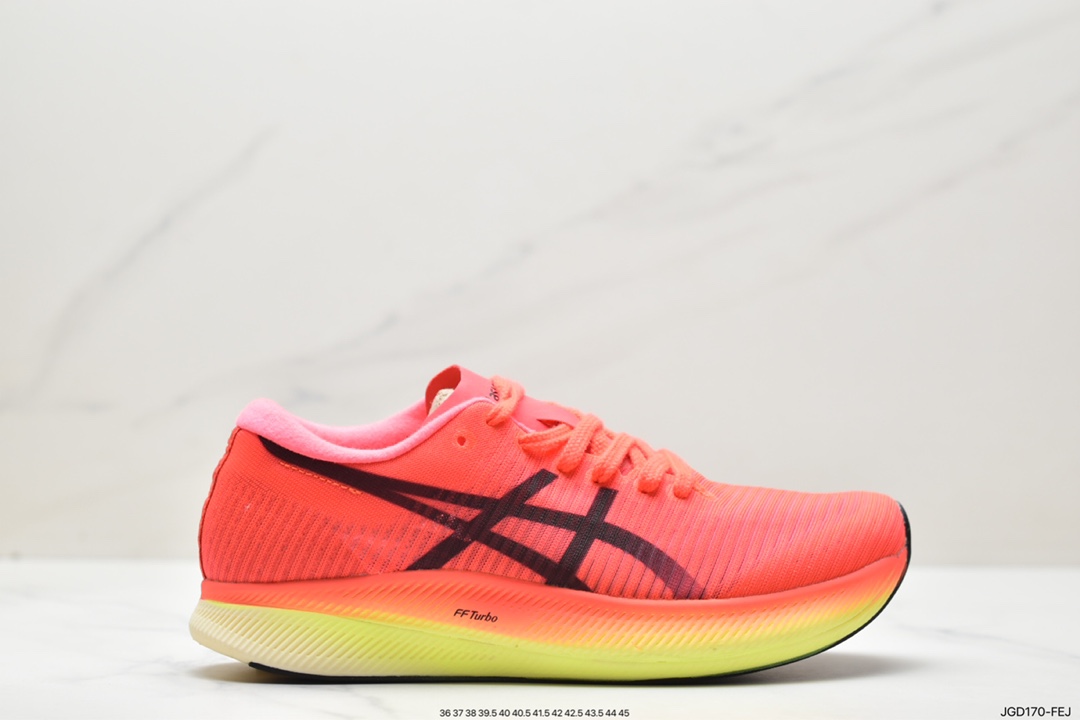 ASICS/ Metaspeed Edge Sky Sunrise Series Summer Lightweight Breathable Professional Running Shoes