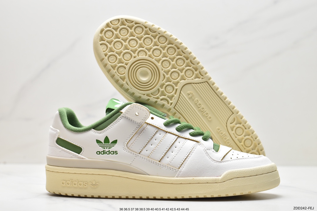 ADIDAS FORUM 84 LOW SHOES Forum classic sneakers, sneakers, casual basketball sneakers with modern details FZ6296