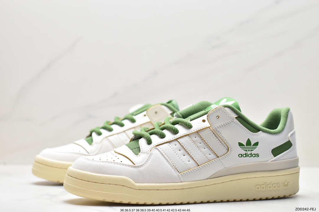 ADIDAS FORUM 84 LOW SHOES Forum classic sneakers, sneakers, casual basketball sneakers with modern details FZ6296