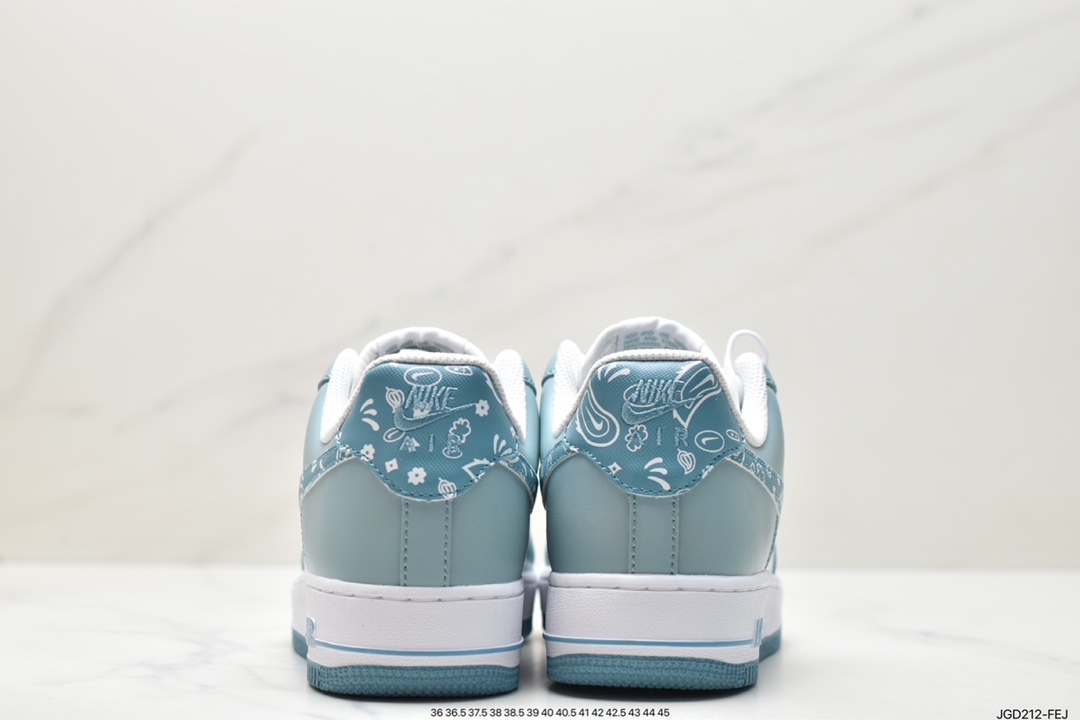 Nike Air Force 1 Low '07 White Blue Cashew Flower XM9612-092