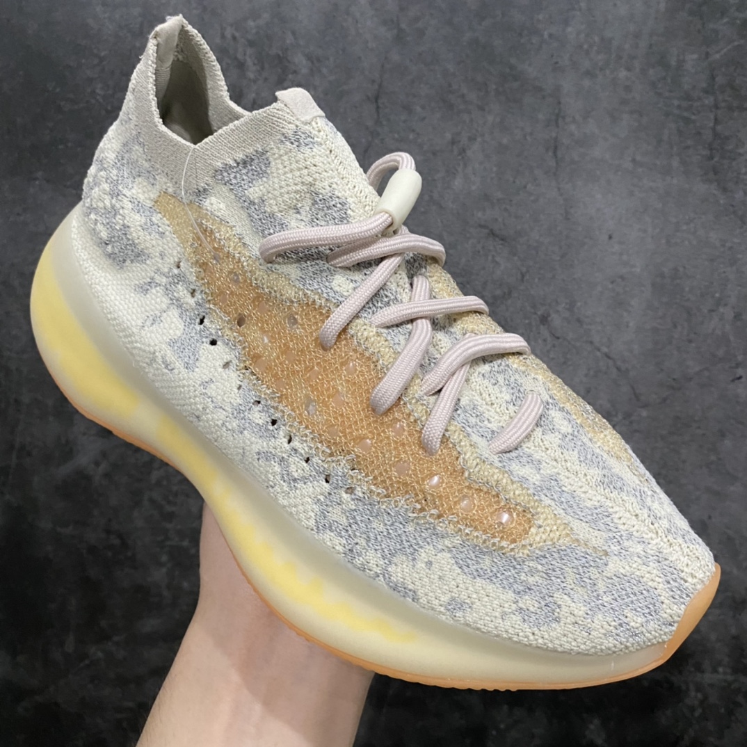 [W1 Version] YEEZY BOOST 380 “Pepper” Peach Pink Gypsophila GY2649