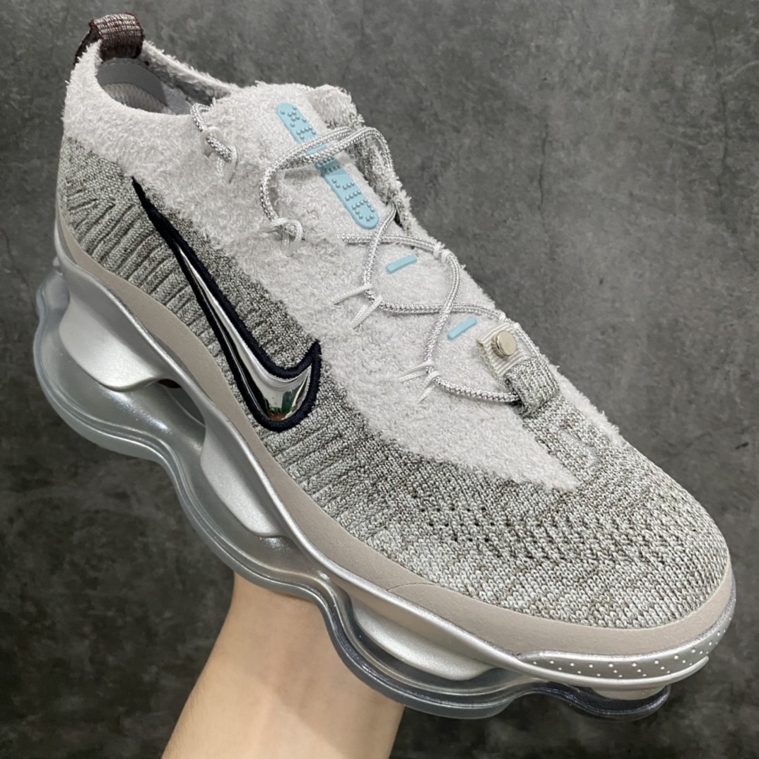 [YH version] NK Air Max Scorpion Flyknit Scorpio series 2022 super large cushion jogging shoes FD4612-001