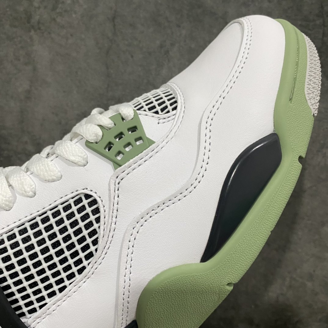 [X version pure original] Air Jordan AJ4 Retro sea foam green AQ9129-103