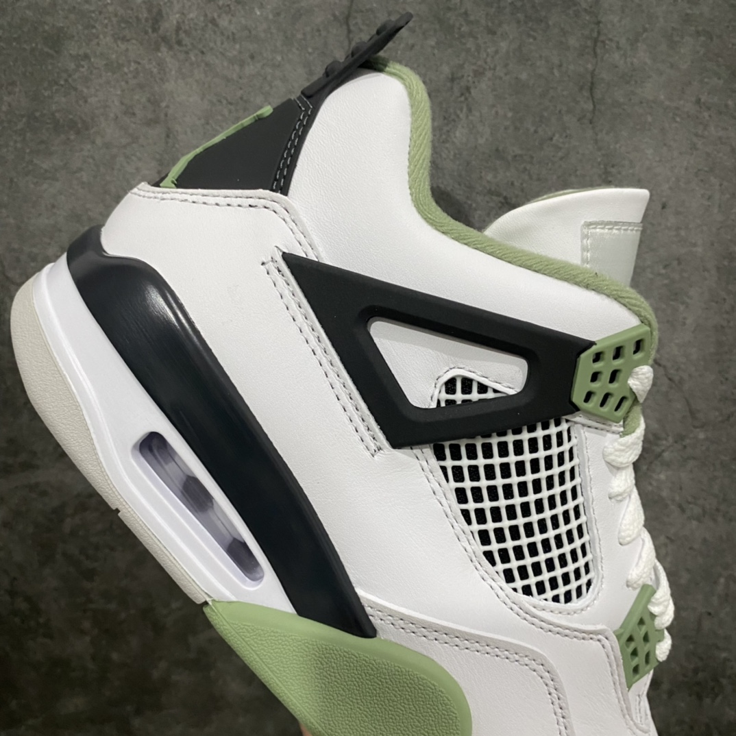 [X version pure original] Air Jordan AJ4 Retro sea foam green AQ9129-103