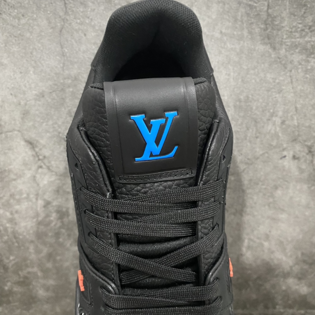 [Adhesive-free top version] LV Trainer series high-end luxury sports shoes available for delivery on the same day