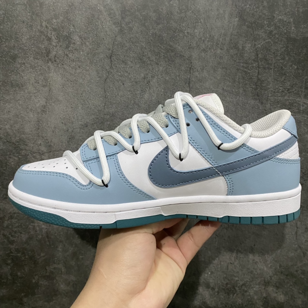 [Z version pure original] NK Dunk Low deconstructed wave soda gray white blue FD9911-101