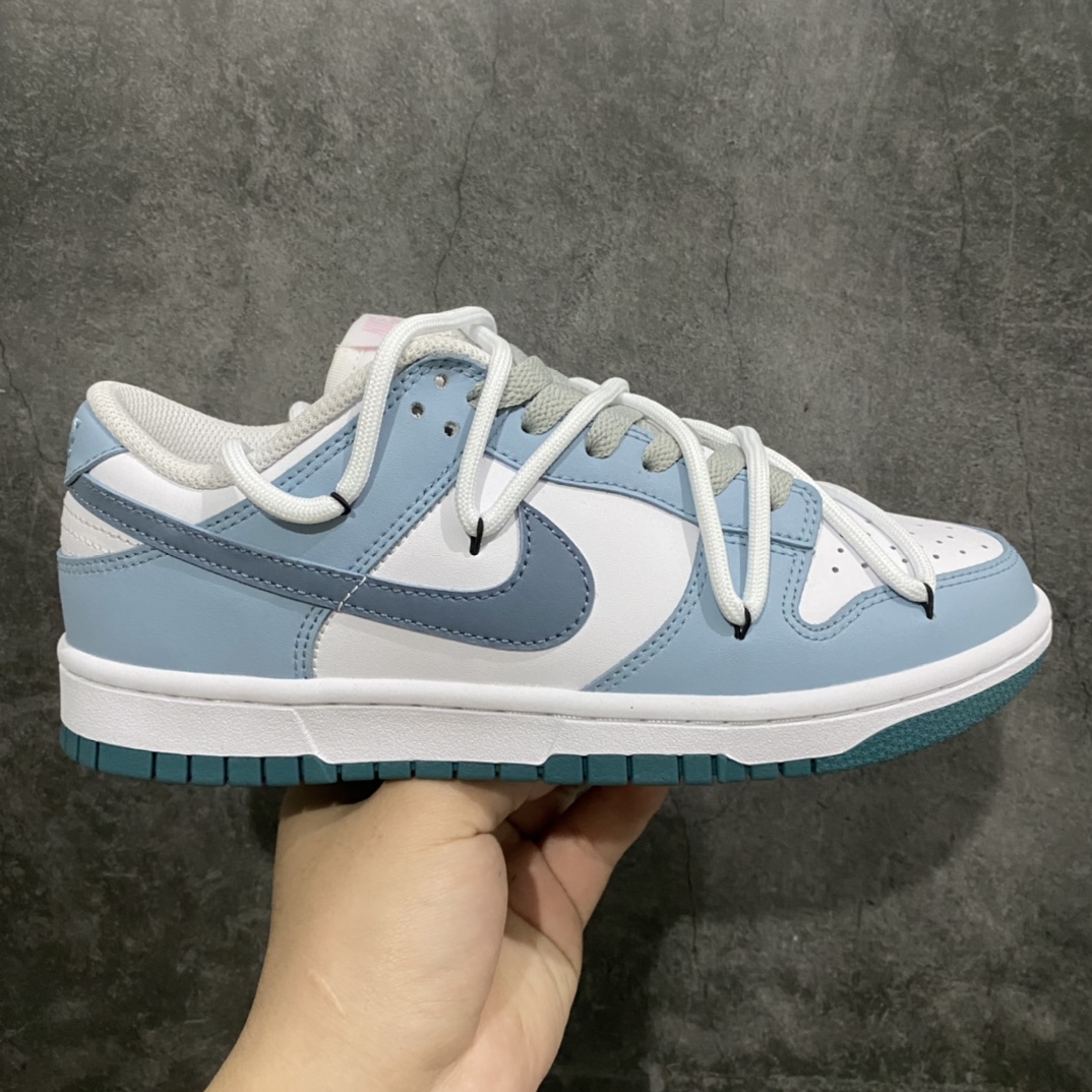 [Z version pure original] NK Dunk Low deconstructed wave soda gray white blue FD9911-101