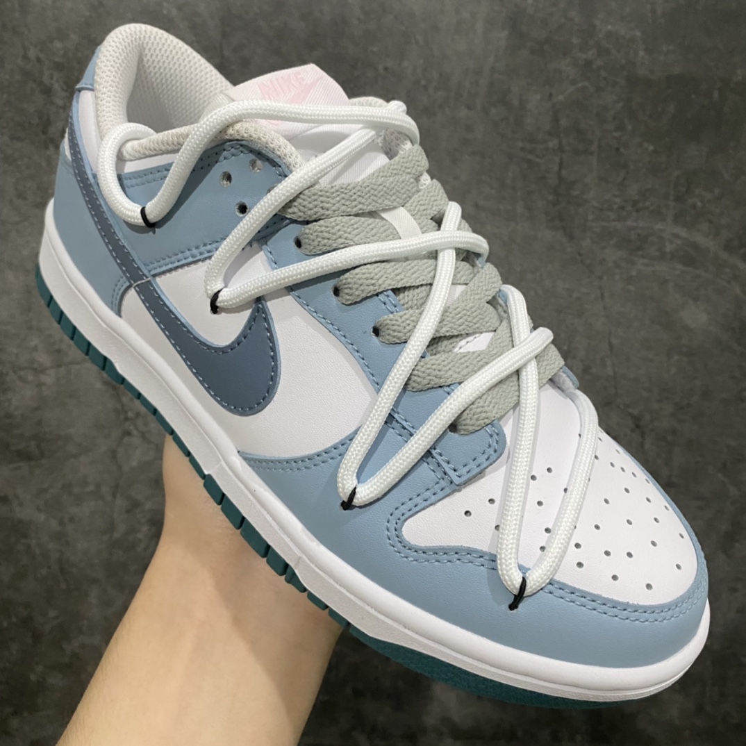 [Z version pure original] NK Dunk Low deconstructed wave soda gray white blue FD9911-101