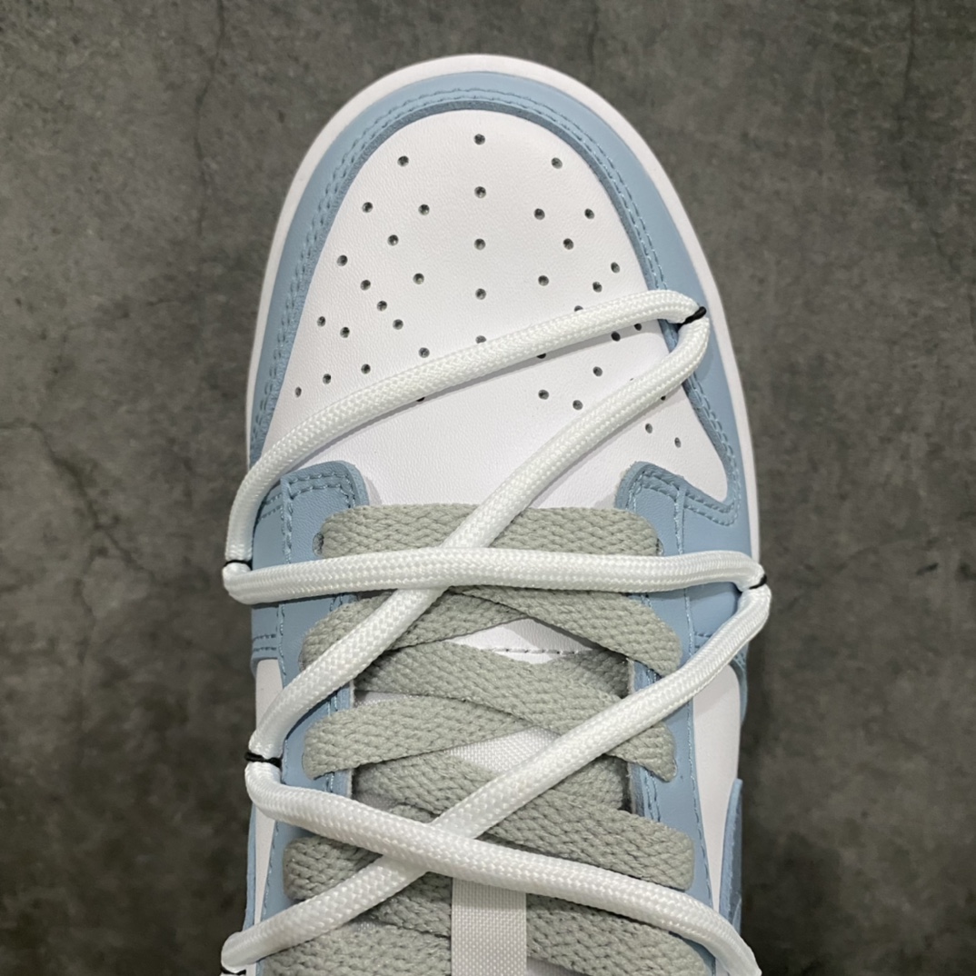 [Z version pure original] NK Dunk Low deconstructed wave soda gray white blue FD9911-101