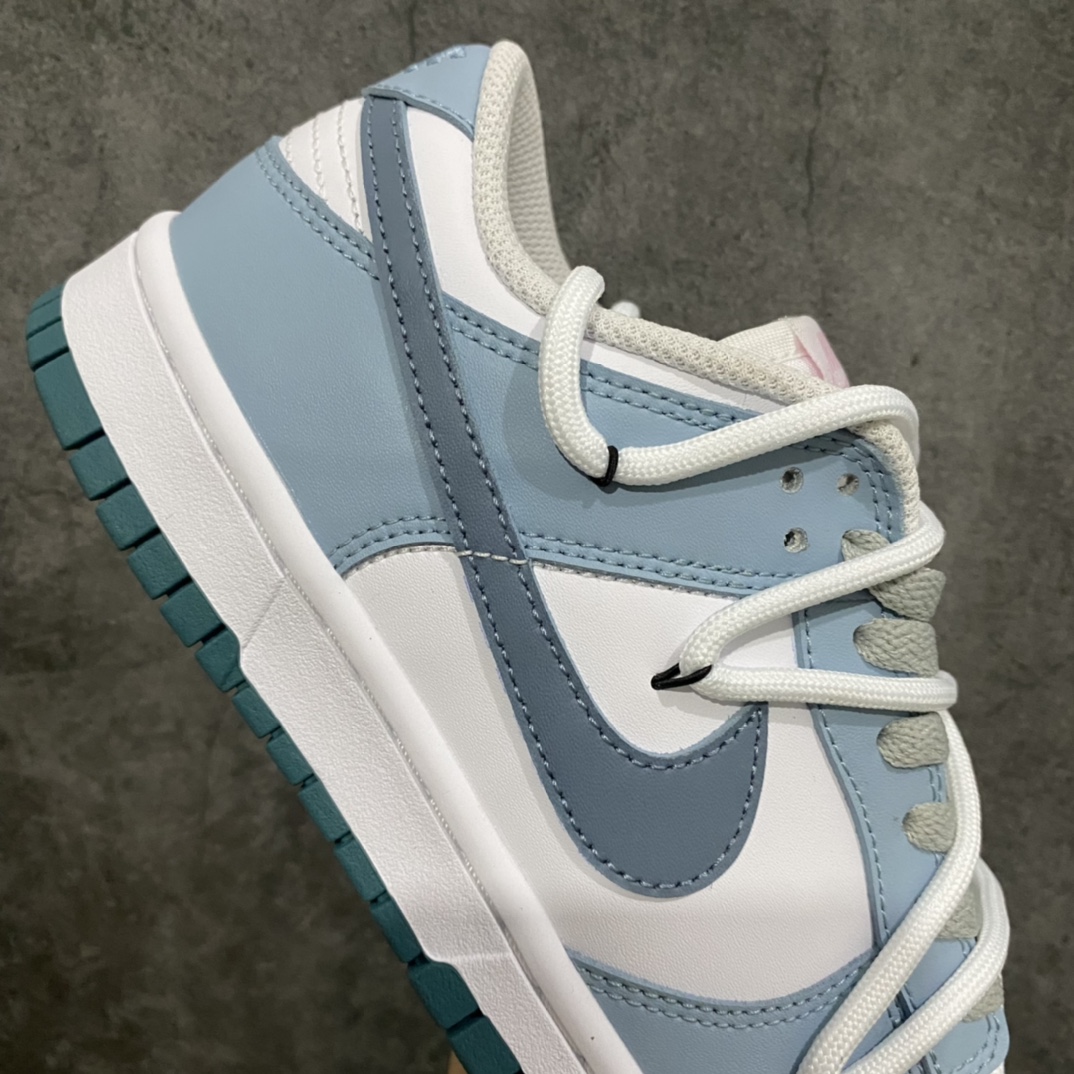 [Z version pure original] NK Dunk Low deconstructed wave soda gray white blue FD9911-101