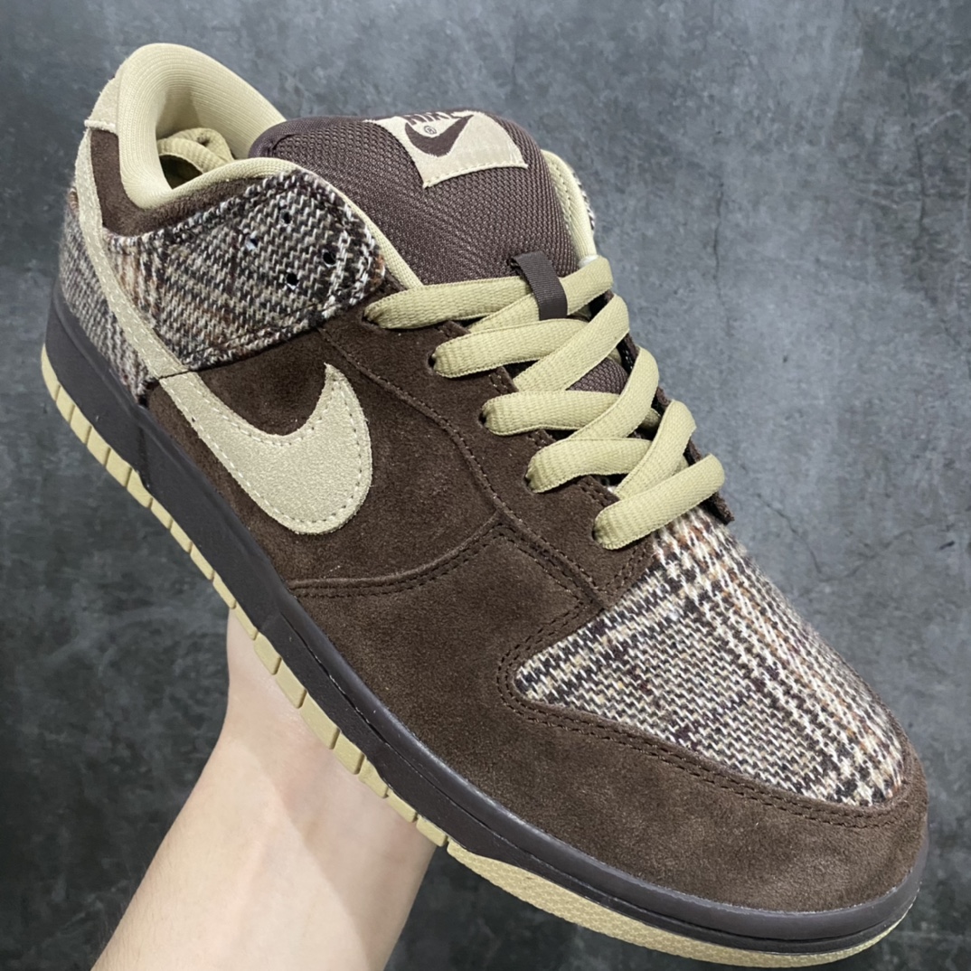 [Z version pure original] NK SB Dunk Low brown suit 304292-223