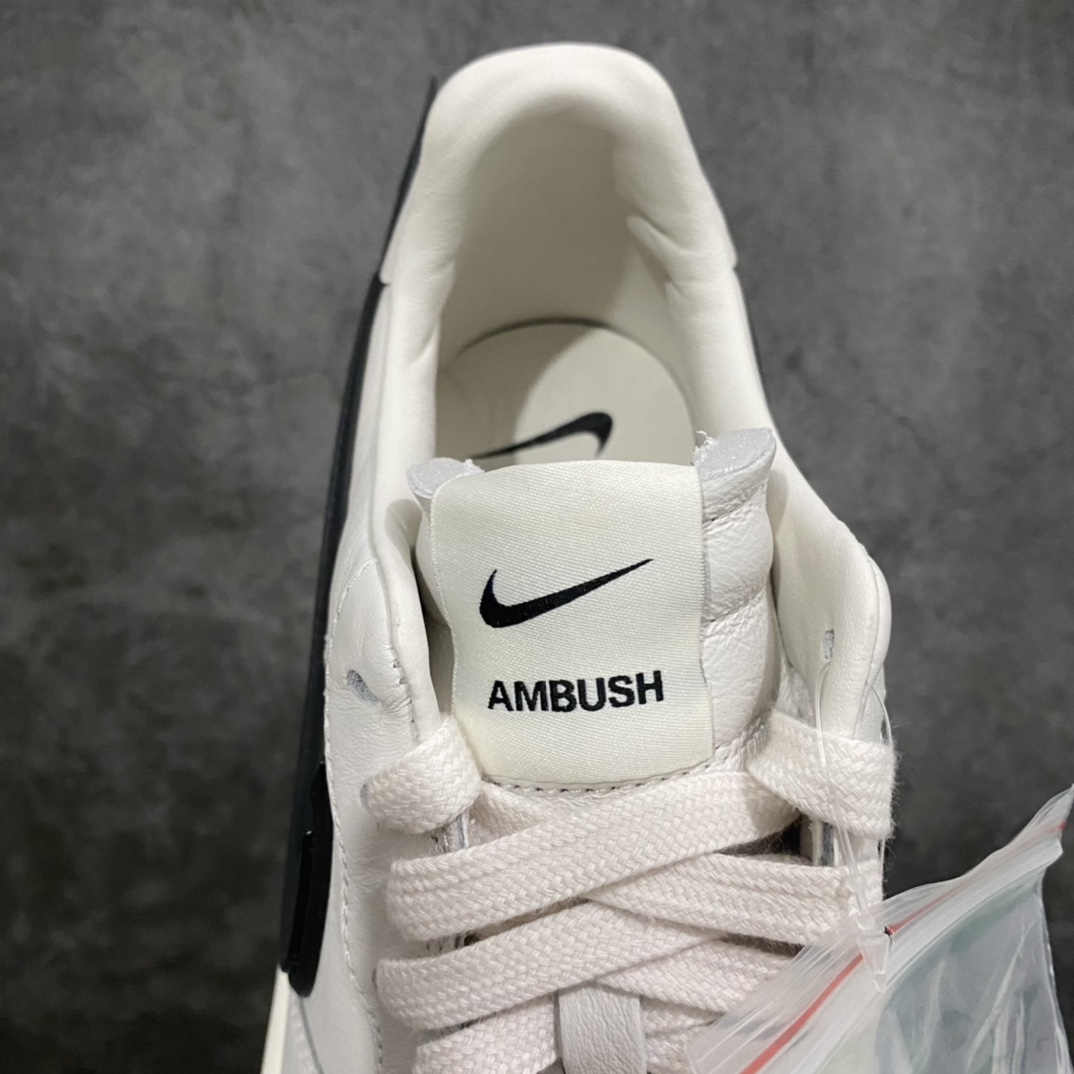 [T1 foreign trade version] Ambush x AF1 Air Force 1 Low Air Force 1 low-top sports sneakers co-branded large hook white and black DV3464-002