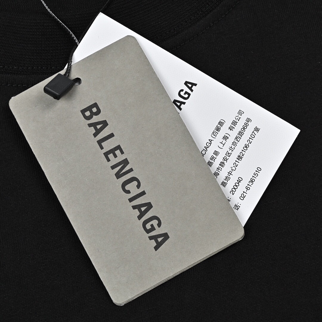 170 Balenciaga 巴黎世家 23SS 便利贴短袖T恤