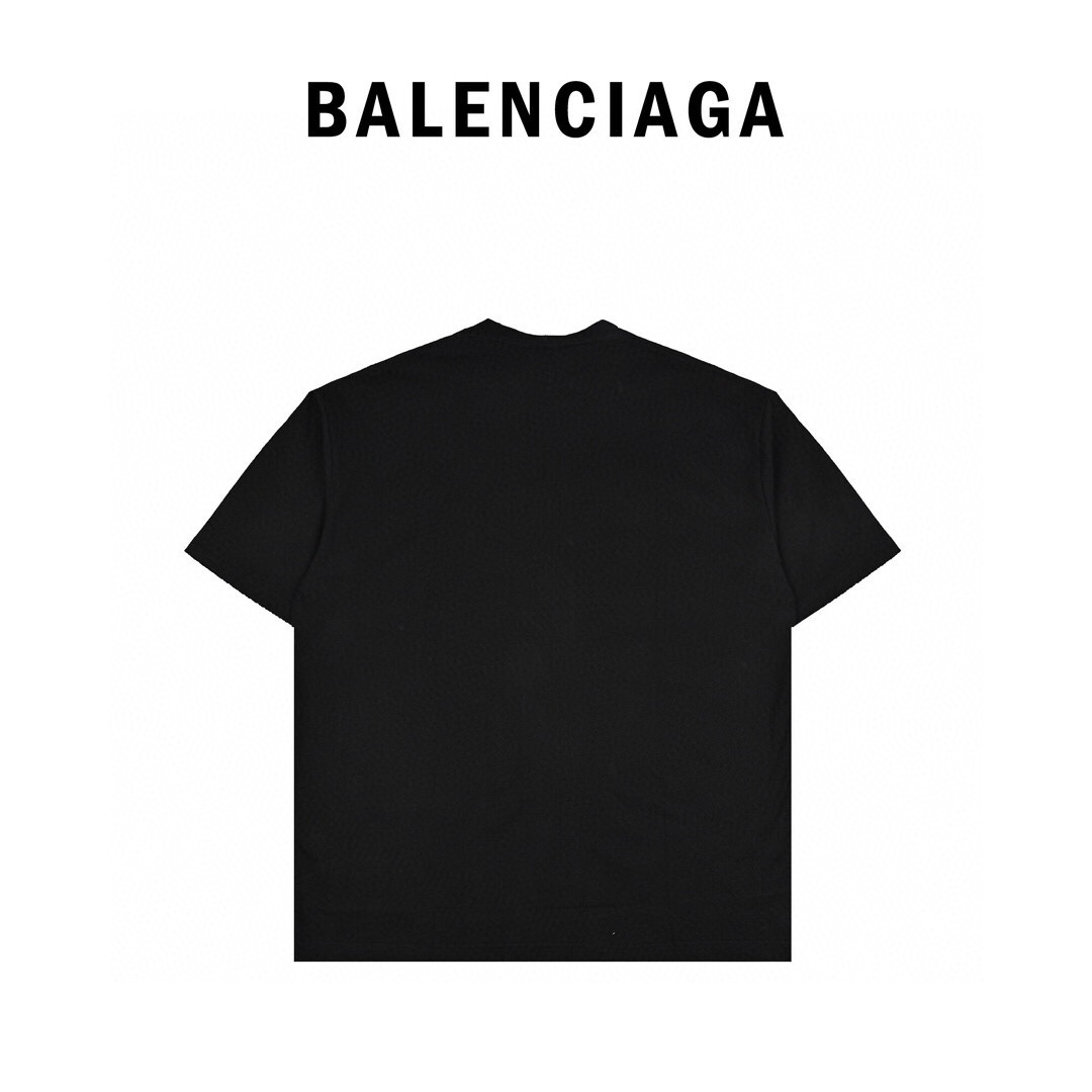 170 Balenciaga 巴黎世家 23SS 便利贴短袖T恤