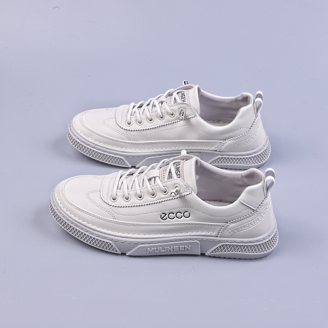 ECCO Danish light luxury brand early spring new star Huang Jingyu's same style casual shoes